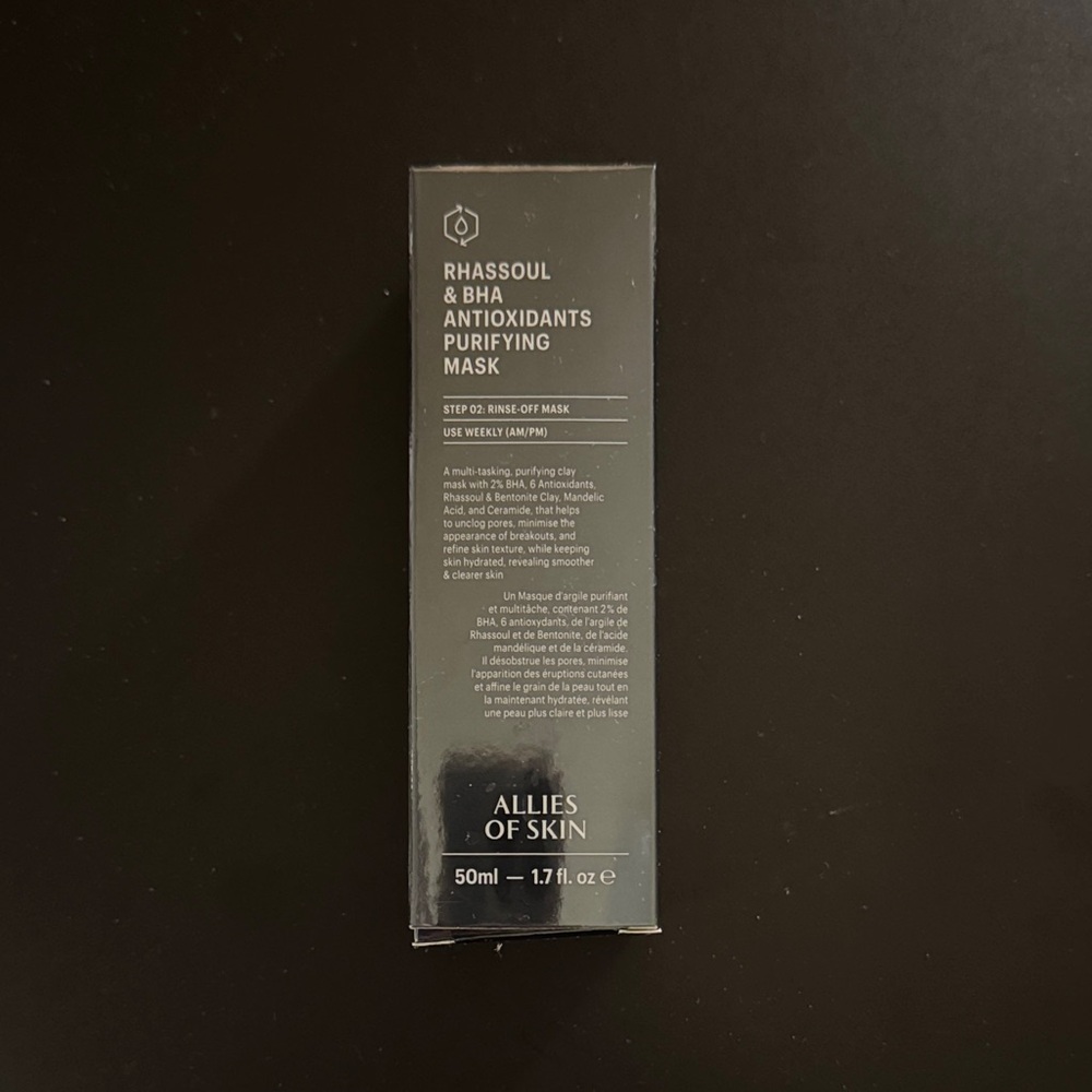 Allies of Skin Black Purifying Mask